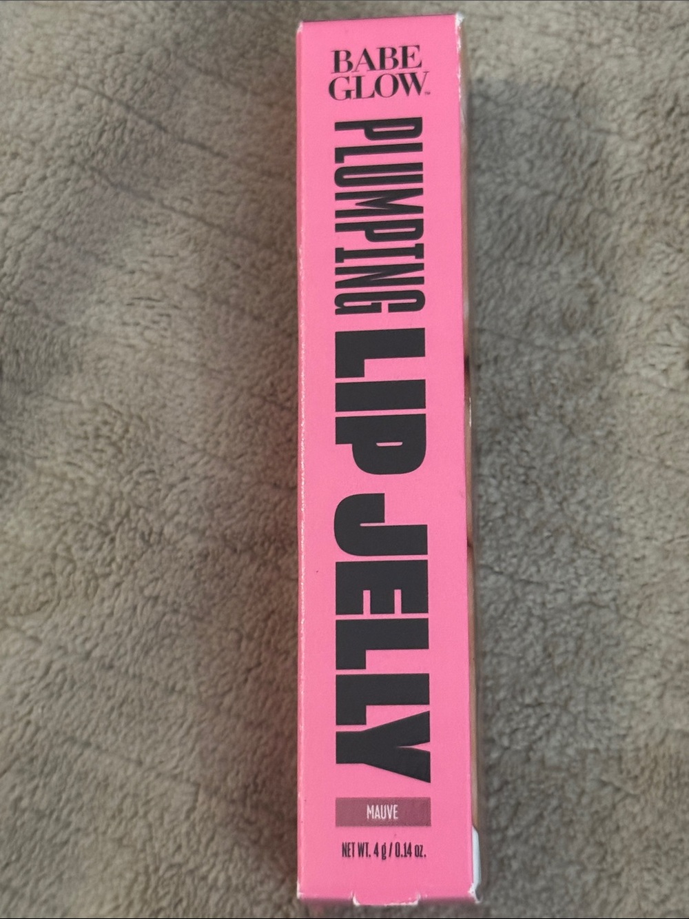 Babe Glow Plumping Lip Jelly in Mauve Babe Original.
